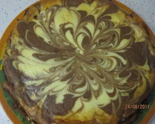 Мраморный чизкейк