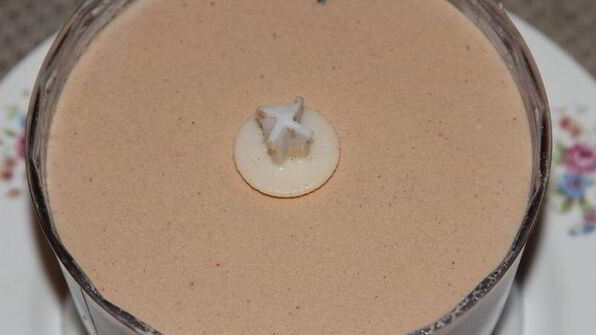 печеночный чизкейк с орехами и грибами