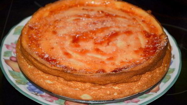 рикотта чизкейк со свежими ягодами