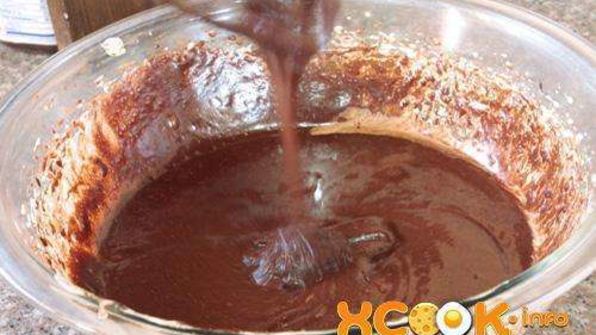 шоколадный чизкейк брауни