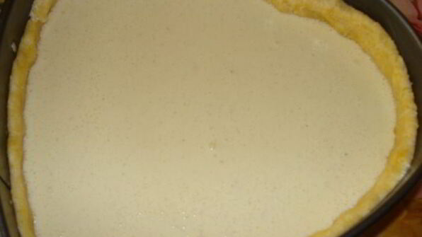 сметанный ванильный чизкейк