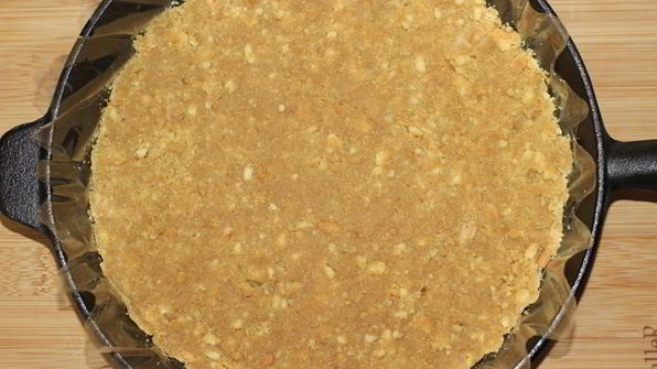 трехцветный домашний чизкейк