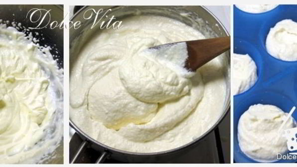 творожные мини-чизкейки с белым шоколадом и ягодами