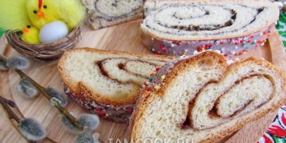 Рецепт дрожжевые рулеты с маком и корицей