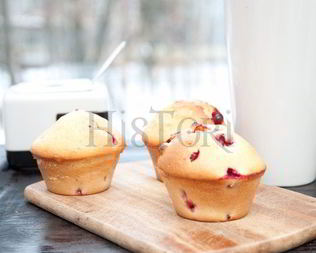 Английские кексы с брусникой