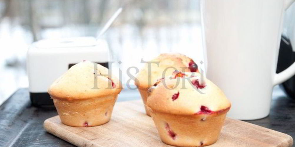 Рецепт английские кексы с брусникой