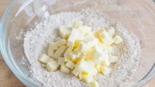 апельсиновый кекс с топпингом