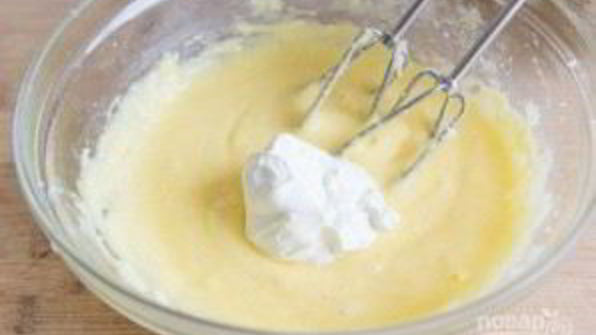 апельсиновый кекс с топпингом