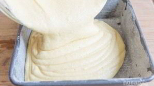 апельсиновый кекс с топпингом