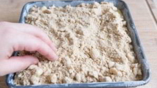 апельсиновый кекс с топпингом