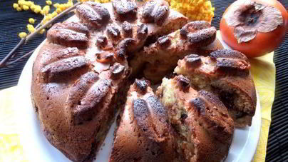 Бананово-шоколадный кекс