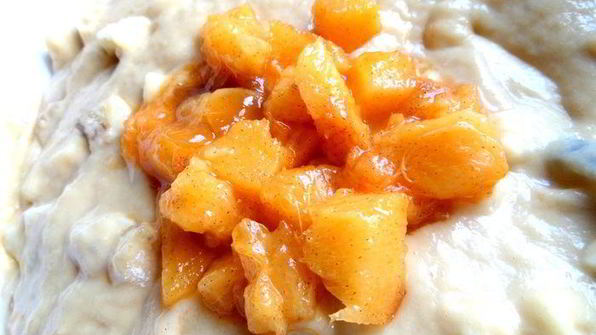 бананово-шоколадный кекс