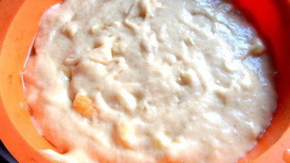 бананово-шоколадный кекс