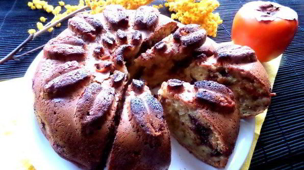 бананово-шоколадный кекс