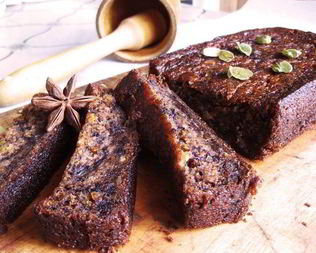 Банановый кекс с кардамоном