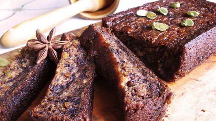 Банановый кекс с кардамоном