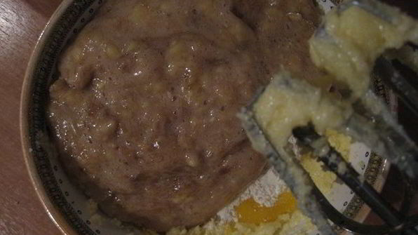 банановый кекс с кардамоном