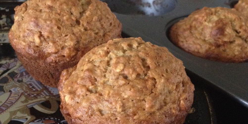 Рецепт банановые кексы с овсянкой