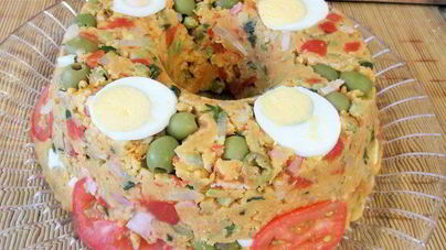 Бразильский традиционный закусочный кекс