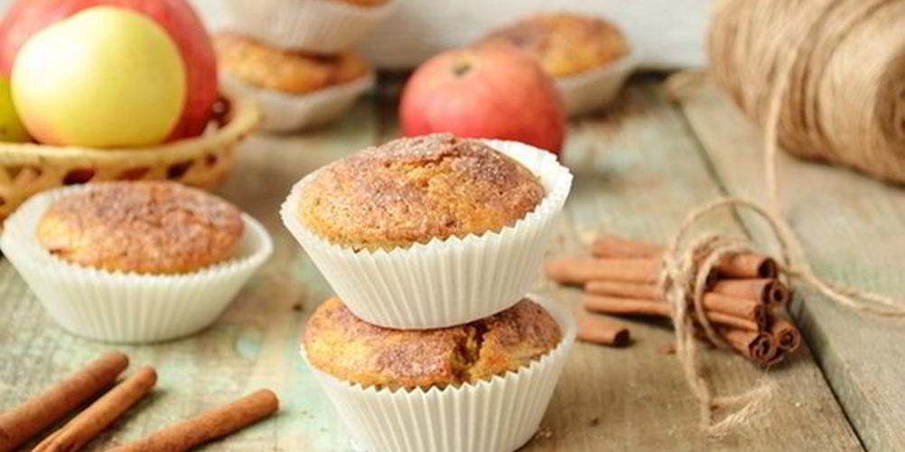 Рецепт быстрые яблочные кексы