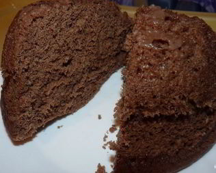 Кексы в микроволновке