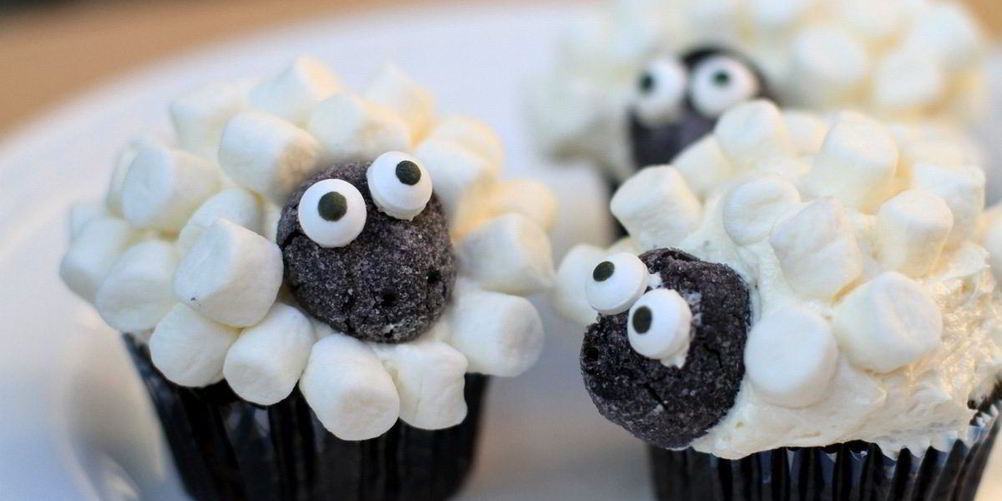 Рецепт капкейки овечки