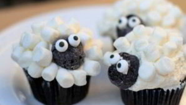 капкейки овечки