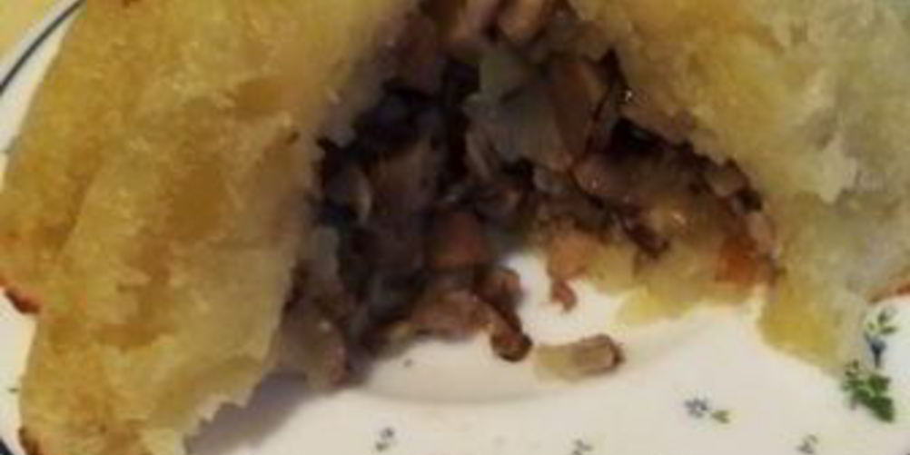 Рецепт картофельные кексы с грибной начинкой