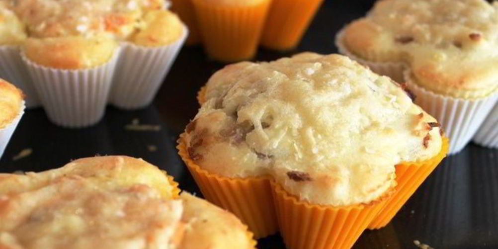 Рецепт картофельные кексы с семгой