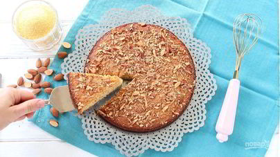 Кекс из кукурузной муки