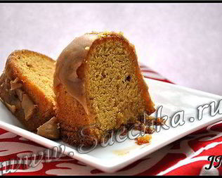 Кекс из тыквы