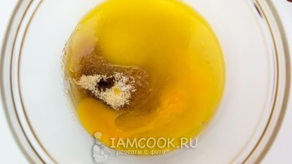 кекс на кефире с корицей