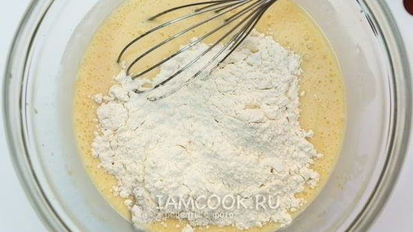 кекс на кефире с корицей