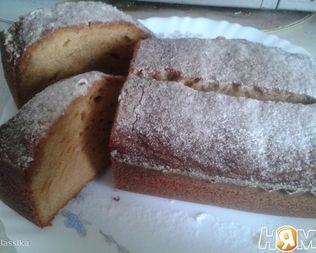 Кекс на сгущенном молоке