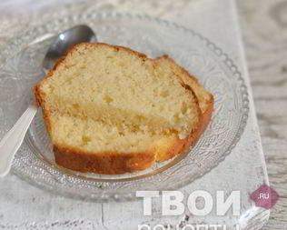 Кекс на сливках