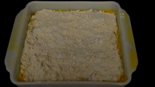 кекс с финиками и орехами