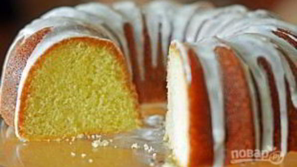 кекс с лимонной цедрой