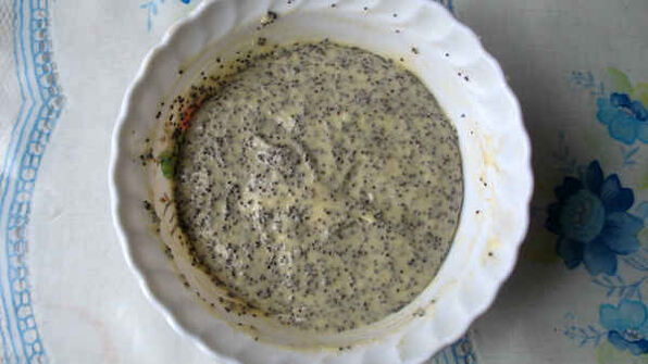 кекс с маком, орехами и шоколадом три желания