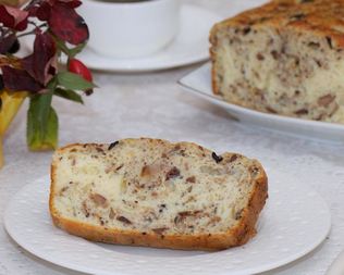 Кекс с тунцом и сыром