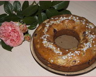 Кекс с вишней