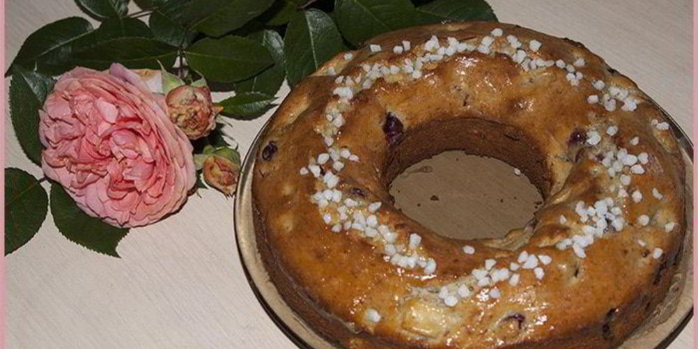 Рецепт кекс с вишней