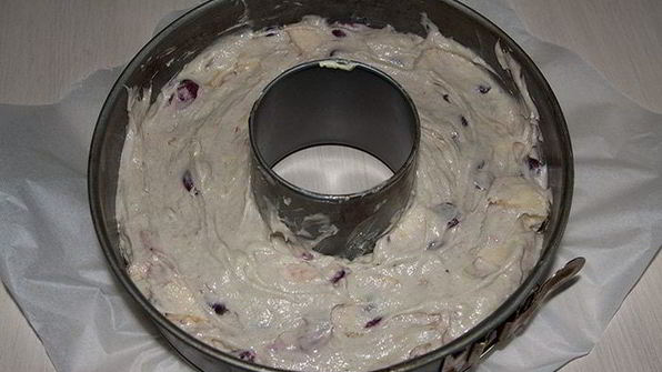 кекс с вишней