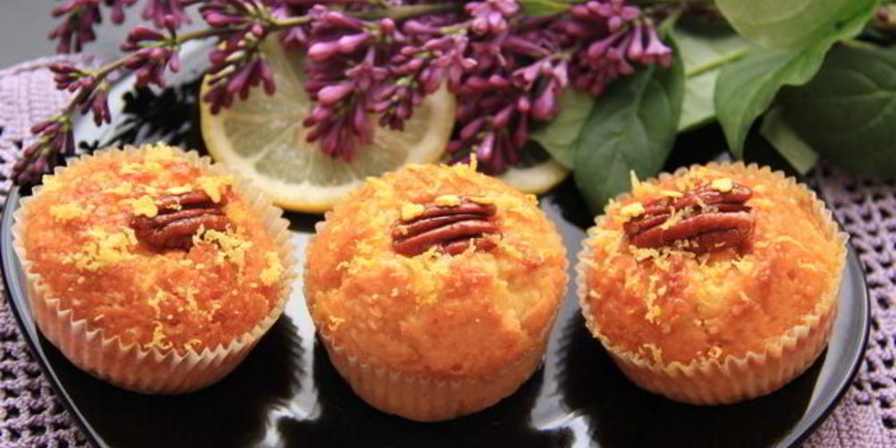 Рецепт кексики на йогурте с цитрусовым сиропом