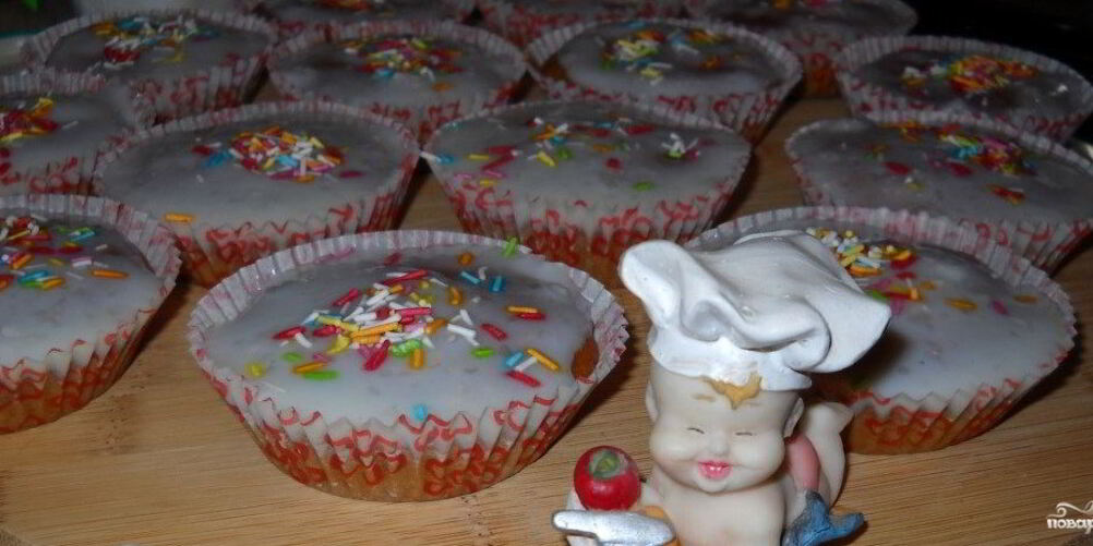 Рецепт кексики с медом