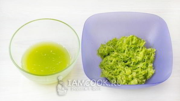 кексы из кабачков с колбасой