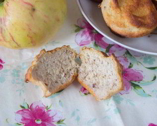 Кексы из рисовой муки и без сахара