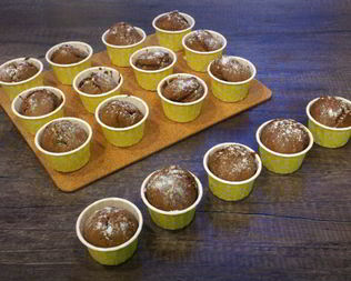 Кексы кофейные