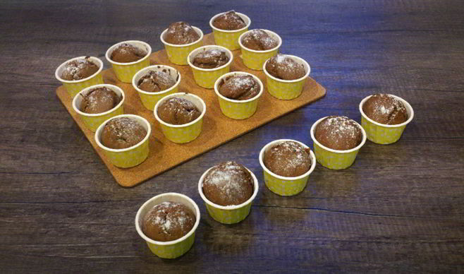 Кексы кофейные