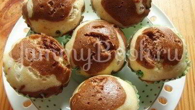 Кексы на пару в мультиварке