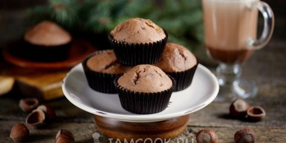 Рецепт кексы с изюмом и шоколадом